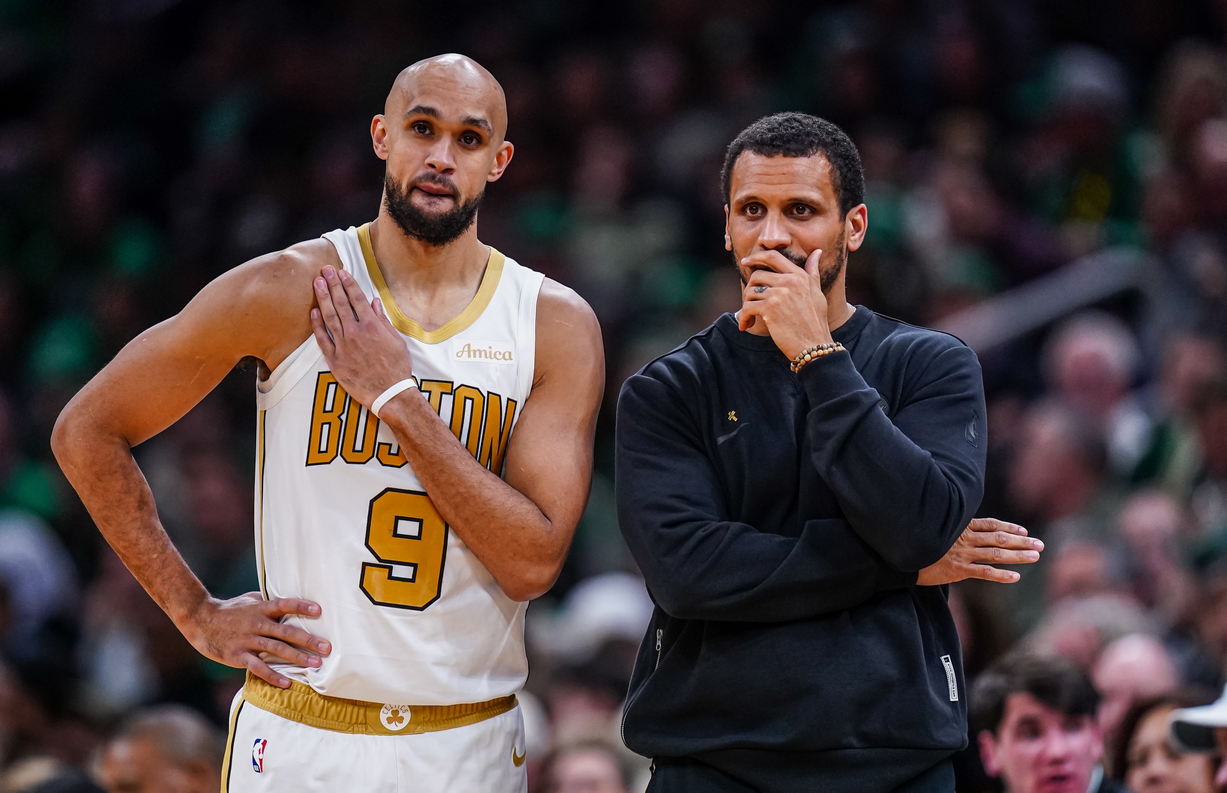 Celtics Practice Notebook: A WWE appearance, Jayson Tatum thoughts, and accepting the noise