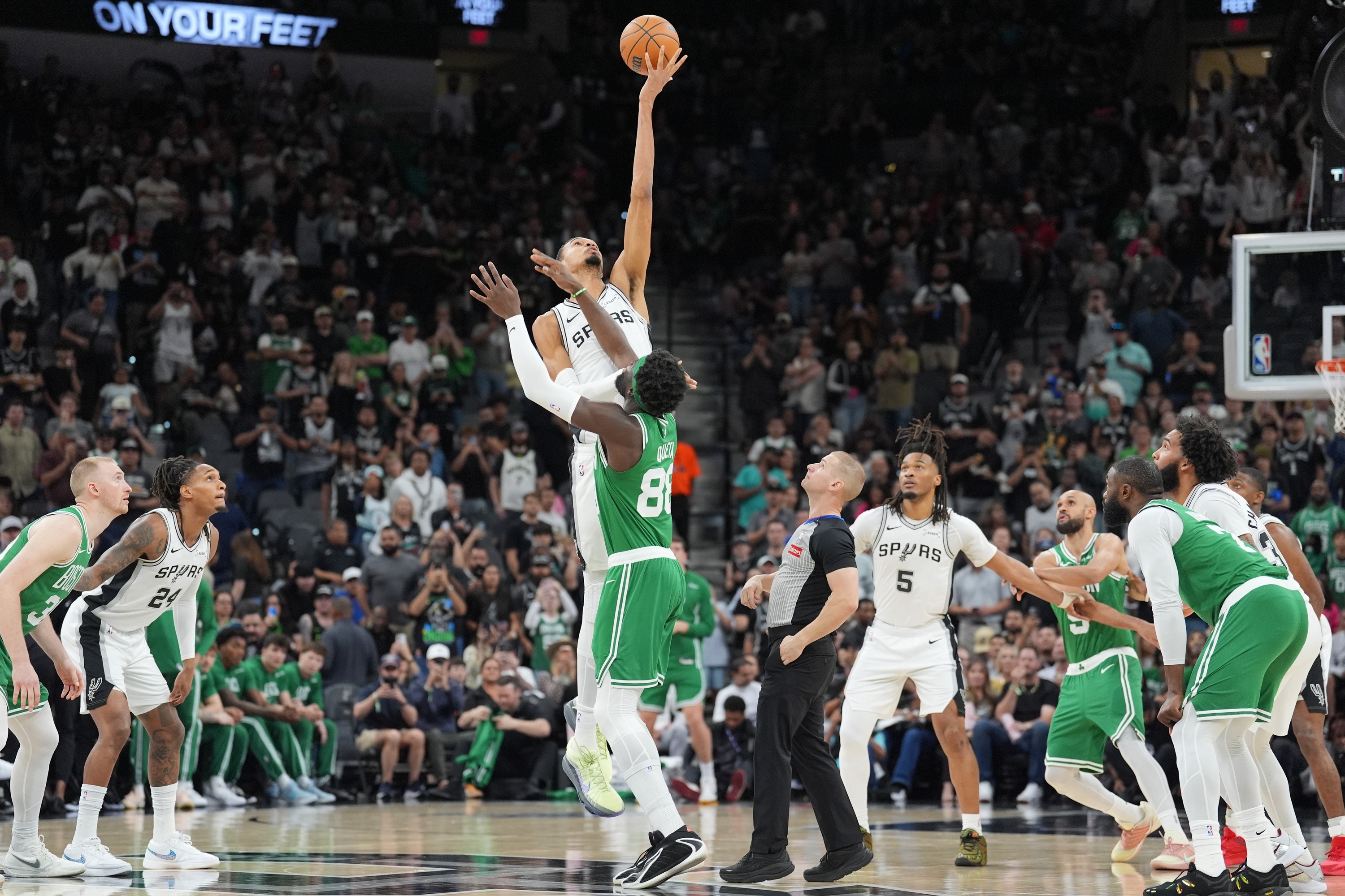 BSJ Game Report: Spurs 125, Celtics 116 - Wembanyama dominates three-heavy game