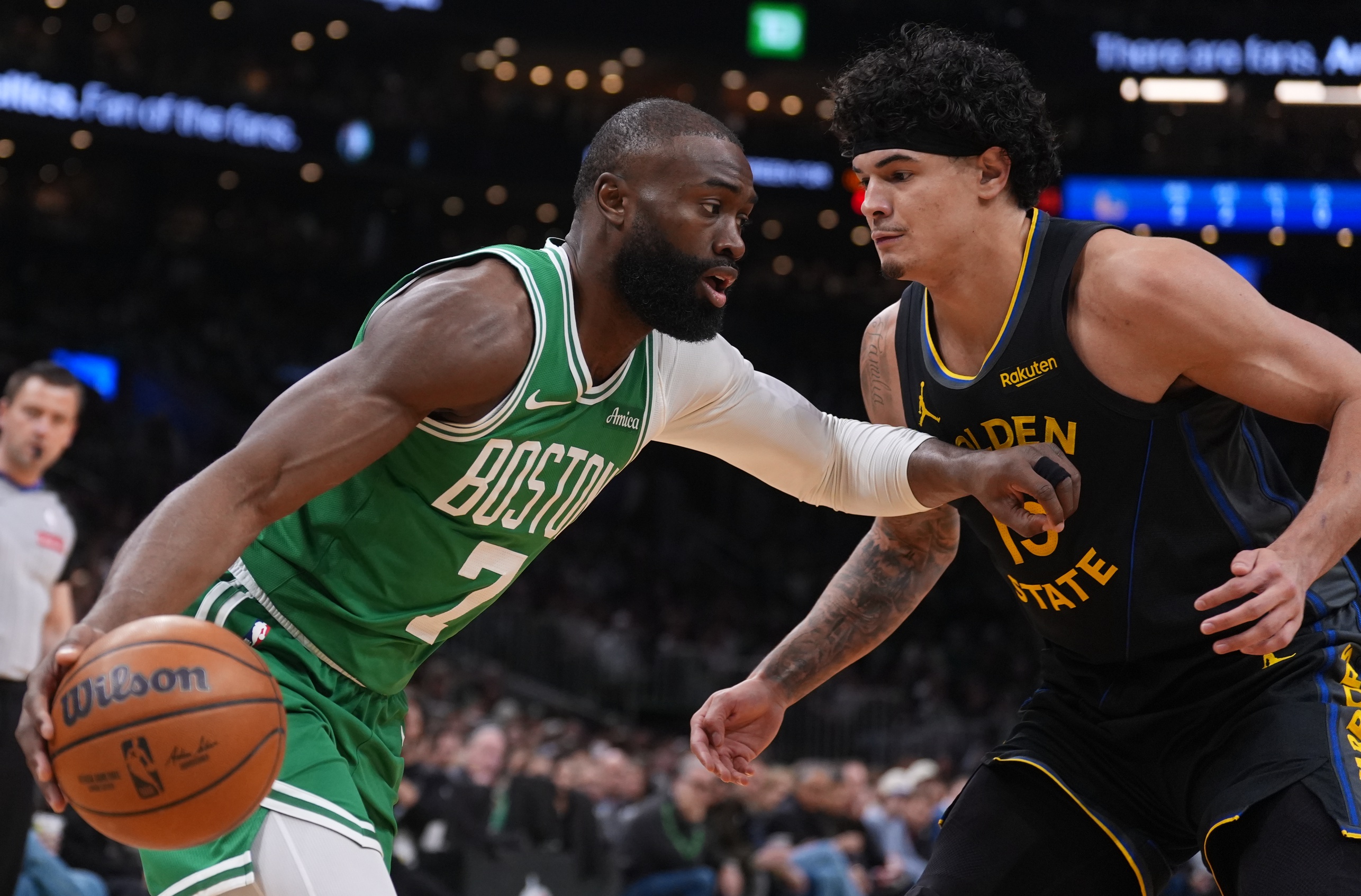 BSJ Game Report: Celtics 120, Warriors 99 - Brown, Tatum lead dominant night