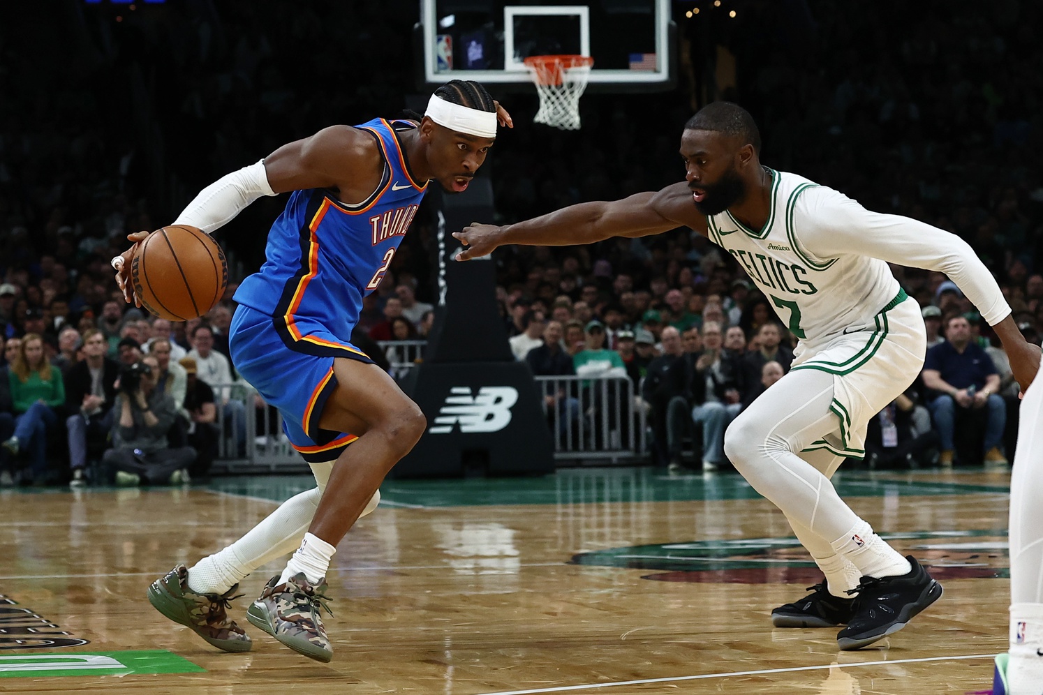 BSJ Game Report: Celtics 119, Thunder 109 - Jaylen Brown leads impressive victory